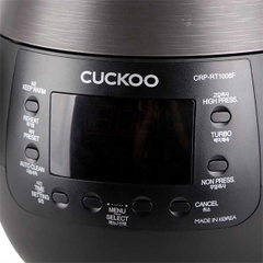 Nồi cơm điện tử áp suất Cuckoo 1.8 lít CRP-RT1008F/BKTSVNCV