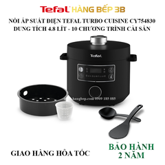 Nồi áp suất điện Tefal Turbo Cuisine CY754830