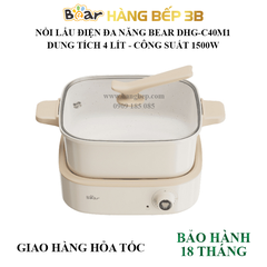 Nồi lẩu điện đa năng Bear DHG-C40M1