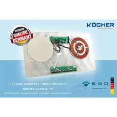 Bếp đôi điện từ Kocher DIB4-888W