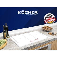 Bếp đôi điện từ Kocher DIB4-888W