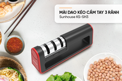 Mài dao cầm tay 3 rãnh Sunhouse KS-SH3