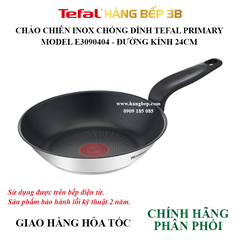 Chảo chiên inox chống dính Tefal Primary 24cm E3090404