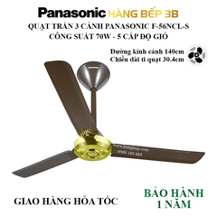 Quạt trần 3 cánh Panasonic F-56NCL