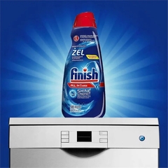 Gel rửa chén Finish All in 1 Shine & Protect 650ml