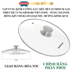 Nắp kính cường lực siêu bền Sunhouse G24