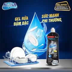 Gel rửa chén Sofish chai 700ml