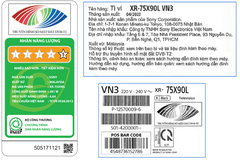 Google Tivi Sony 4K 75 inch KD-75X90L