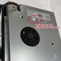 Bếp điện từ đơn GrandX GX IH188 (lắp âm/để nổi)