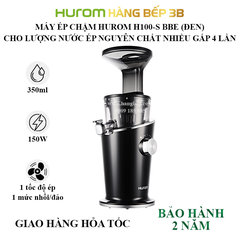 Máy ép chậm Hurom Diva H100-S BBE màu đen