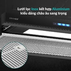 Máy hút mùi âm tủ GrandX Optima GX H70F75G tự động mở cửa