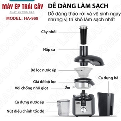 Máy ép trái cây Ladomax HA-969
