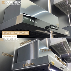 Máy hút mùi âm tủ Kocher K6370 (70cm)