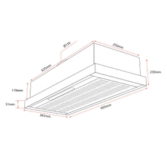 Máy hút mùi âm tủ Kocher K6370S cảm ứng (70cm)
