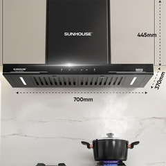 Máy hút mùi chữ T Sunhouse SHB72083-A