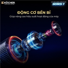 Máy hút mùi chữ T Kocher TURBO T