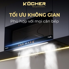 Máy hút mùi Turbo Smart 3D Kocher X3D-350D Auto Clean