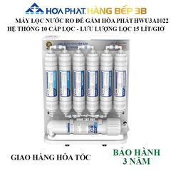Máy lọc nước RO Hòa Phát HWU3A1022