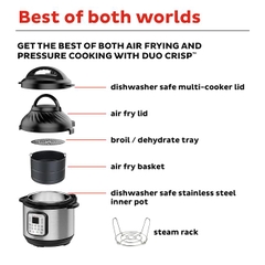 Nồi áp suất đa năng Instant Pot Duo Crisp 8 lít - 11-in-1