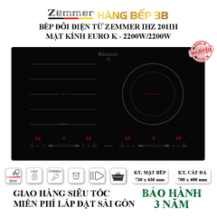 Bếp điện từ đôi inverter Zemmer IZM 201IH