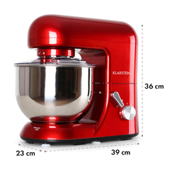 Máy đánh bột Klarstein Bella Rossa 2000W