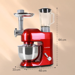 Máy đánh bột đa năng Klarstein Lucia Rossa 2000W