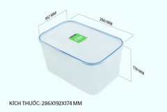 Hộp bảo quản thực phẩm ngăn mát 6500ml Biozone KB-CO6500P