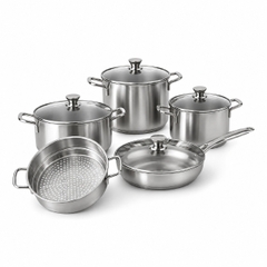 Bộ nồi chảo inox Kaff KF-P05MST