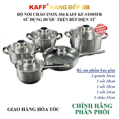 Bộ nồi chảo Kaff KF-ST005Fr