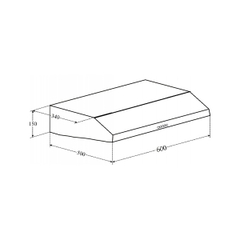Máy hút mùi Eurosun 60cm EH-60CF19S
