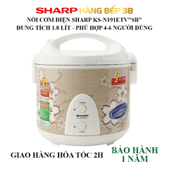 Nồi cơm điện Sharp KS-N191ETV"SB"