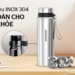Bình giữ nhiệt Sunhouse Flexi 850ml KS-TU850FI