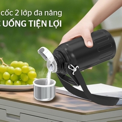 Bình giữ nhiệt Sunhouse Power Jug 850ml KS-TU850PB