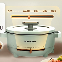 Nồi lẩu điện Sunhouse 4 lít SHD4540