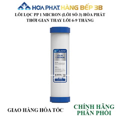 Bộ 3 lõi lọc thô cao cấp Hòa Phát 1 2 3