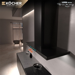 Máy hút mùi chữ T Kocher Luvia Black (70cm)