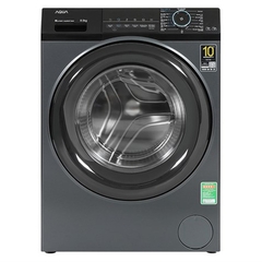 Máy giặt cửa trước Inverter Aqua 8.5kg AQD-A852J.BK