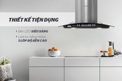 Máy hút mùi kính cong Sunhouse SHB6626