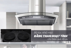 Máy hút mùi kính cong Sunhouse SHB6626