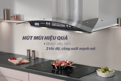 Máy hút mùi kính cong Sunhouse SHB6626