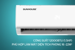 Máy lạnh Sunhouse Inverter 1.5HP SHR-AW12IC610