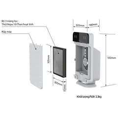 Máy lọc không khí Sunhouse SHD-15AP9715