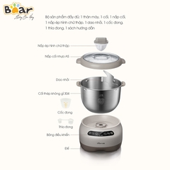 Máy nhào bột 7 lít Bear DM-B70V1 250W quốc tế