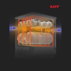 Máy rửa chén bán âm Kaff KF-GARDE820