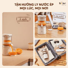 Máy vắt cam không dây Bear ZZJ-F45A5