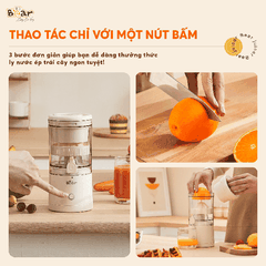 Máy vắt cam không dây Bear ZZJ-F45A5