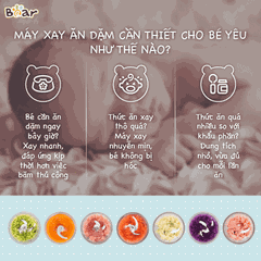 Máy xay ăm dặm 0.3 lít GR-B03V2 (3 lưỡi dao)