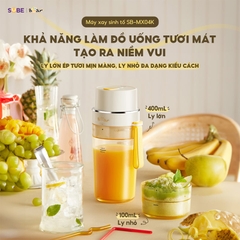 Máy xay sinh tố cầm tay Bear SB-MX04K