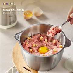 Máy xay thịt Bear 2 lít CH-4H03F (cối inox)