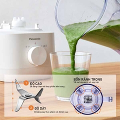 Máy xay sinh tố Panasonic MX-EP3101WRA loại 1 cối